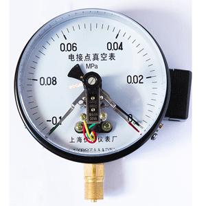 真空磁助式电接点压力表