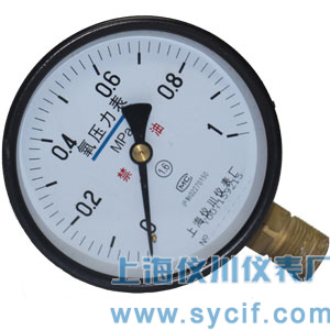 <b>氧压力表</b>|YO-100