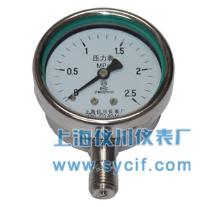 全不锈钢压力表|Y-60BF