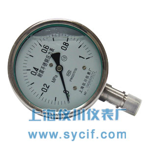 <b>全不锈钢耐震压力表</b>|Y-100BF