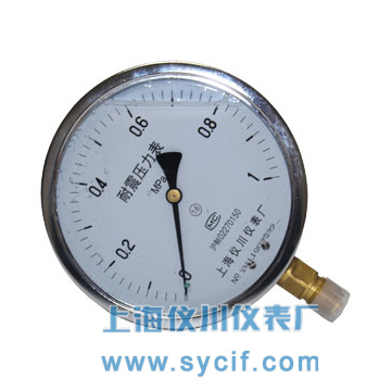 耐震压力表|YN-150
